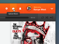 Grooveshark (Re-design freebie)