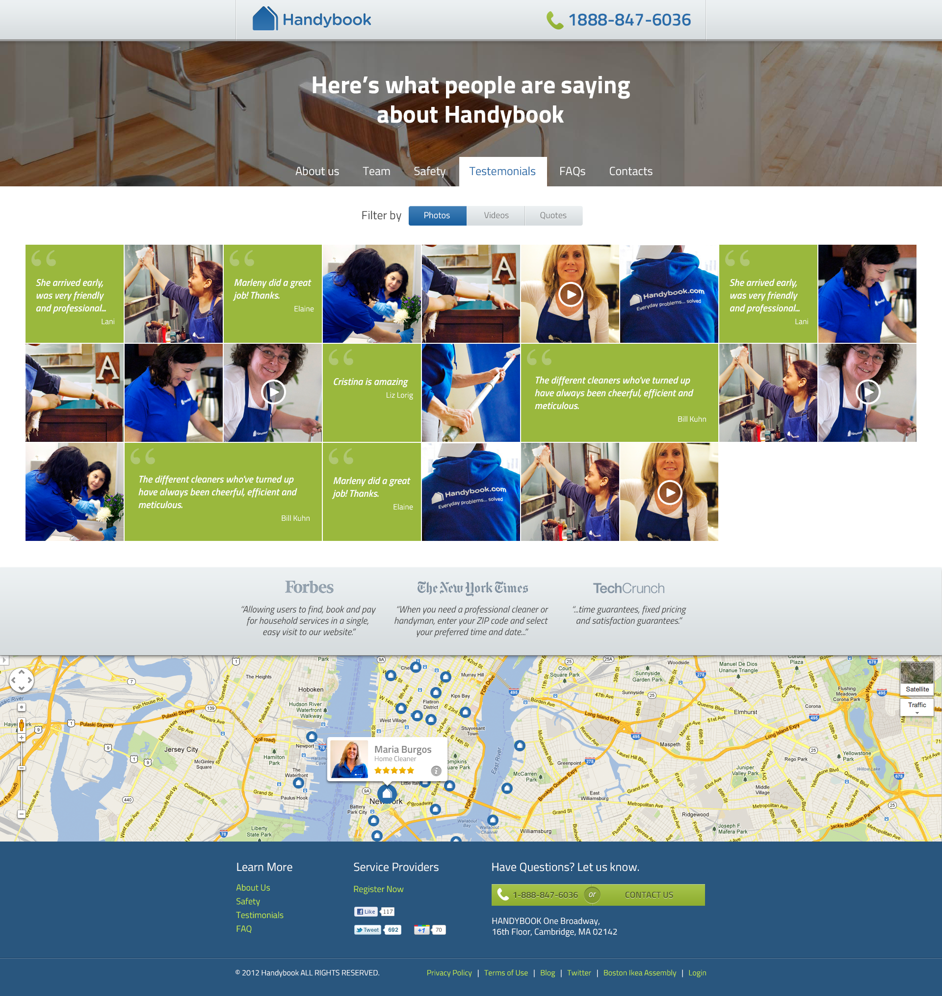 Handybook-testimonials