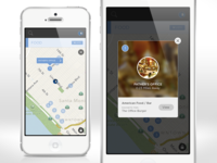 iPhone List App Location View