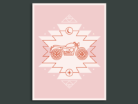 Motorcycle Print