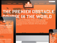 Tough Mudder Responsive About Page (Capstone