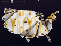 Fast Food Outbreak Interactive Infographic