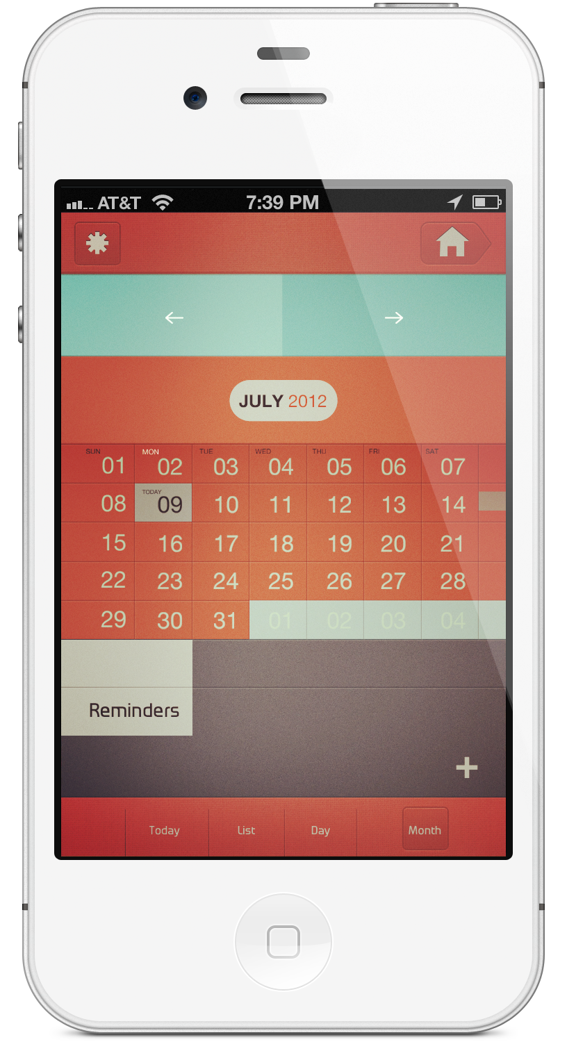 Calendarwhiteiphoner