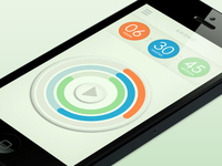 In progress: Krono app design