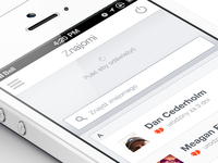 Friends list - mobile
