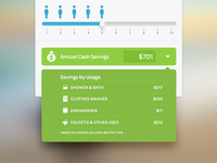 Savings Dropdown