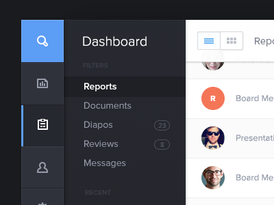 Dashboard preview
