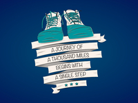 A journey of a thousand miles begins with a single step