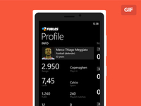 Fubles App - animated gif