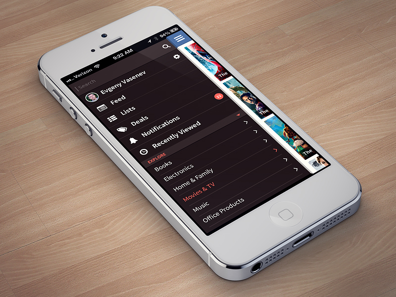 Left Menu