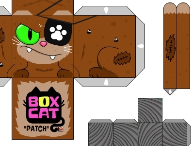 Box_cat-patch_papercraft