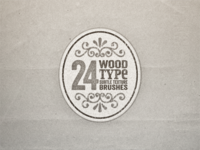 Wood Type Texture Brushes ...