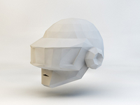 Daft Punk Low Poly 3D