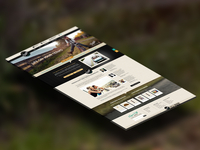 Veppocig.Com Retro Style Website Design (Homepage)