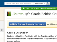 Lesson Planning App