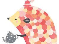 Hedgehog Tea Party
