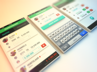 Buying Players - COBE München UI Design
