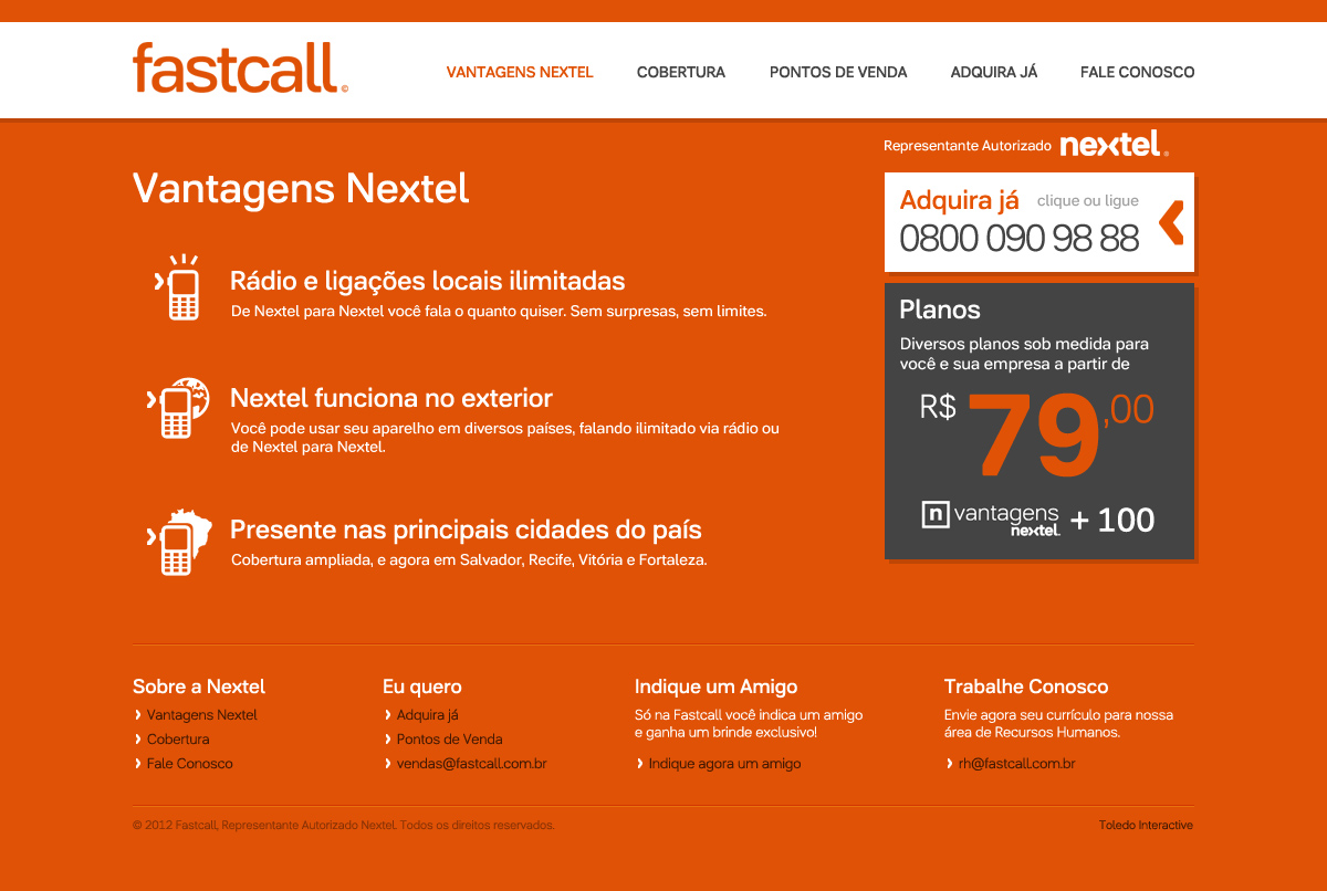 Vantagens