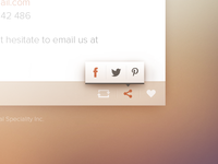 Share Popup