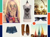 Festival Fashion Moodboard