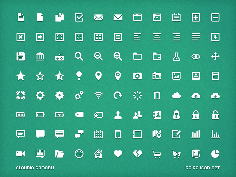 Iroiro set (ui icons)