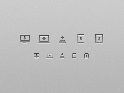 Save Icon Set by Tyler Murphy