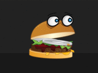 Burger Time GIF