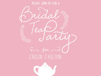 Bridal Shower Invitation 