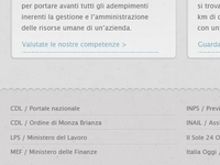 Web design – Footer