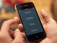 Concept Design of Portfolio App (@2X avaliable)