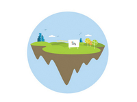 Putting green brand graphic