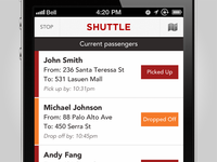 Shuttle - Ride Sharing App