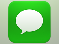 iOS 7 Messages Icon