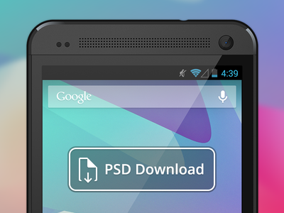 Download Vector HTC One PSD Download