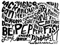 brush lettering