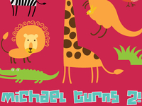 2nd Birthday Invitation
