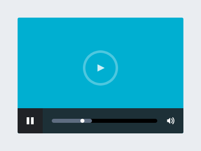 Flat-video-player