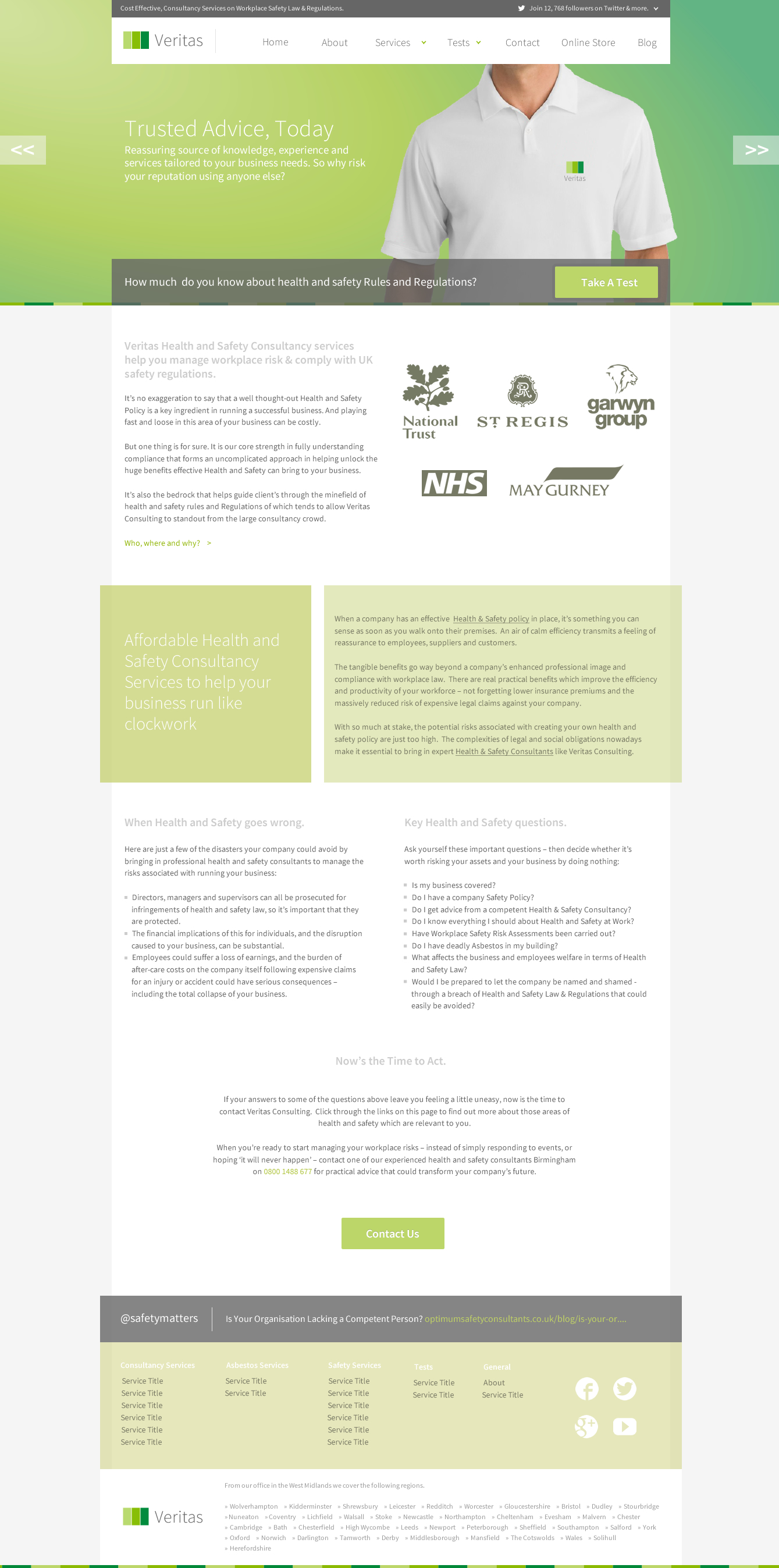 Veritas_homepage