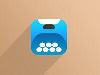 iOS7 Typewriter