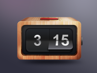 Flip watch