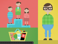 Characters Infographics