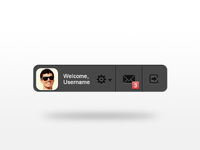 User logged in module