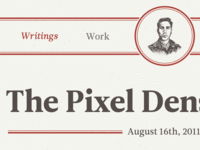 Personal Site Redesign