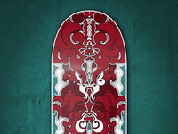Abstract Skate Decks