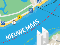 Map of Rotterdam