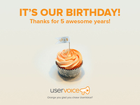 UserVoice Turns 5!