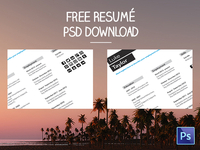 Resume_dribbble_teaser