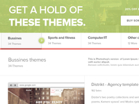 Themes page - Themeshop