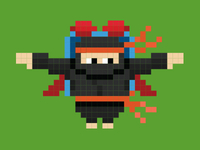 Ninja with a Jetpack