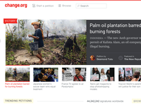Change.org Homepage r2